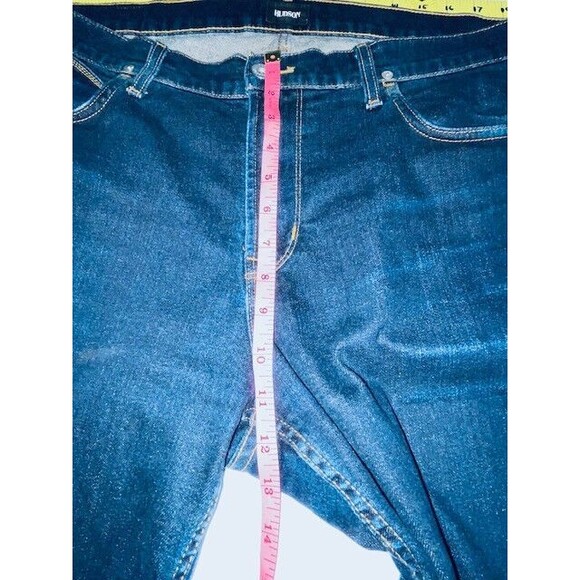 Hudson Straight Jeans Men's Byron Five Pocket Stretch Dark Wash Sz 36 Fits 38x30 - Picture 7 of 13